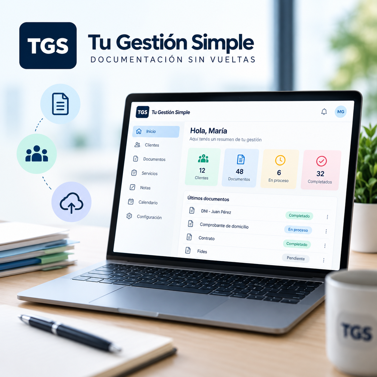 Tu Gestión Simple – Gestión documental para profesionales